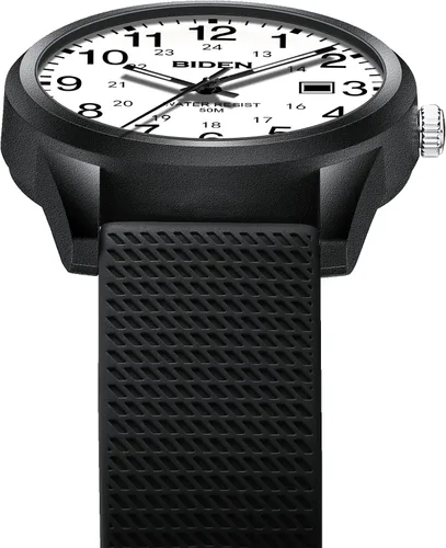 Vista 4 de Mens Watches Analog Quartz Sports Unisex Watch 30M Waterproof Watches for Men Women Nurse Medical Professionals-Military Time with Second Hand