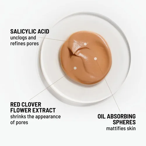 Vista 7 de Dr. Brandt Pores No More, imprimación refinadora de poros, minimiza instantáneamente la apariencia de los poros, absorbe el aceite y matifica