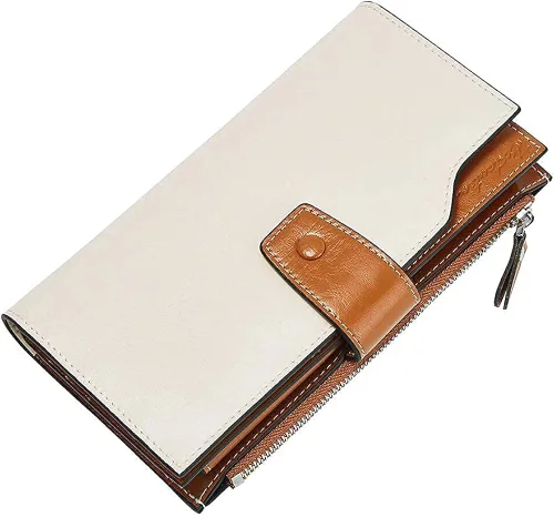 Vista 6 de BOSTANTEN Bolso de cuero del cubo del diseñador Hobo bolsos de hombro conjunto con monederos del embrague paquete con la cartera de cuero