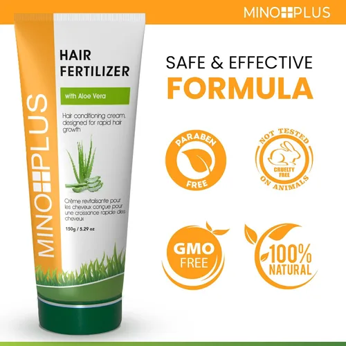 Vista 7 de Fertilizante orgánico para el cabello 5.29 oz - Formulado para prevenir la pérdida de cabello, con aceite de zanahoria