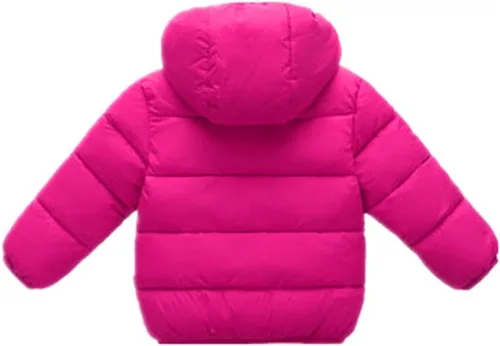 Vista 2 de Chaqueta invernal con capucha para niños y niñas disponible en 1 - 7