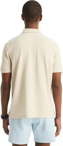 Vista 34 de Nautica playera polo clásica de mangas cortas, color sólido, para hombre