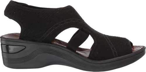 Vista 6 de BZees Dream Sandalia para mujer, Negro, 8