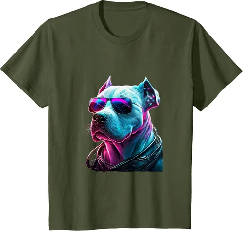 Vista 8 de Dogo Argentino Dogs Dogo Argentinos Camiseta, Negro