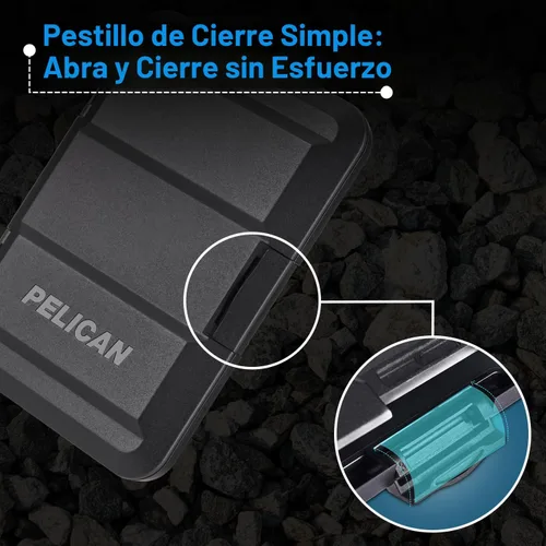 Vista 5 de Pelican MagSafe Wallet para iPhone - Cartera magnética delgada para Negro