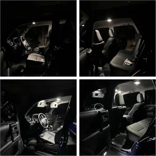 Vista 5 de nsautolighting Kit de 13 bombillas LED para interiores para Chevy Corvette C6 2005 2006 2007 2008 2009 2010 2011 2012 2013 Super brillante 6000K