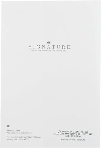 Vista 6 de Tarjeta de condolencias Hallmark Signature (Plumas de Ángel)