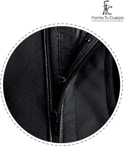 Vista 4 de Forma Tu Cuerpo, Faja Colombiana, Body Corto de Control de brazos