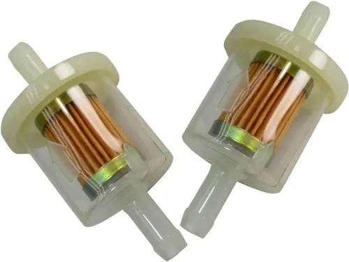 Vista 2 de Paquete de 2 filtros de combustible 691035 493629 para motores Briggs & Stratton 12hp 17.5hp 27hp 35hp reemplazar 493629 5065 49019-7001 piezas