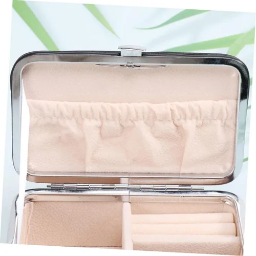 Vista 6 de Caja de almacenamiento de joyería Organizador Joyero Para Mujer Organizador de joyas Estilo Europeo Miss