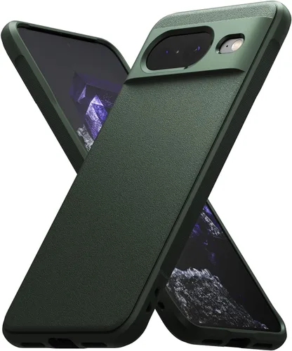Vista 2 de Ringke Onyx - Funda compatible con Google Pixel 8 [verde oscuro] + doble película fácil compatible con Google Pixel 8