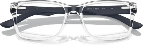 Vista 22 de Armani Exchange mens Ax3016 Square Prescription Eyewear Frames