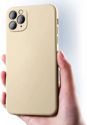 Vista 4 de ZEZHOU Funda transparente diseñada para iPhone 11 Pro, no amarillenta, para iPhone 11 Pro con funda delgada y parachoques a prueba de golpes