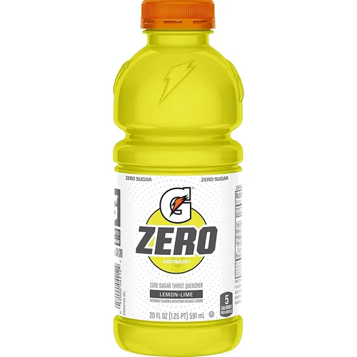 Vista 4 de Gatorade Zero Sugar Thirst Quencher - Paquete variado de tres sabores, botellas de 20 onzas líquidas (paquete de 24)