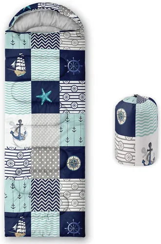 Vista 23 de HOSIMA Saco de dormir de mariposa para adultos y niños para campamento, saco de dormir ultraligero gótico negro para clima frío y verano.