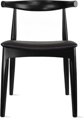 Vista 20 de 2xhome sillón de brazos estilo Eames, Madera Noble Natural