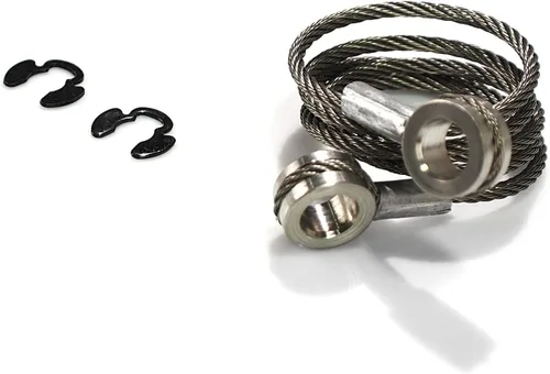 Vista 3 de High Soar 924-5402 Peterbilt Hood Control Cable Fit para Peterbilt 379 357 375 377 378, cable de liberación de capó lado largo, reemplazar HLK2047