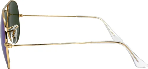 Vista 3 de Edge I-Wear - Gafas de sol de aviador de metal para cara pequeña con lente de vidrio mineral de primera calidad