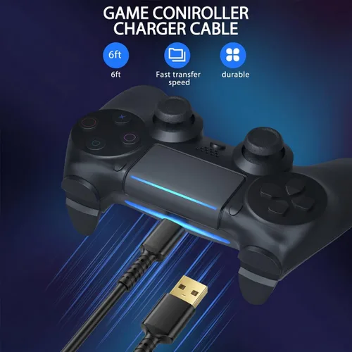Vista 5 de VOTY Mini USB Cable, USB 2.0 to Mini B Male Charger Cord Durable USB Mini to USB Charging Cable Compatible with PS3 Controller, MP3 Player, Camera