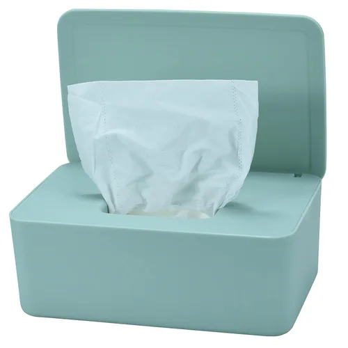 Vista 10 de Dispensador de toallitas para pañales, estuche de toallitas para bebés, soporte para toallitas para bebés (negro) Keeps Diaper Wipes Fresh, Wipe