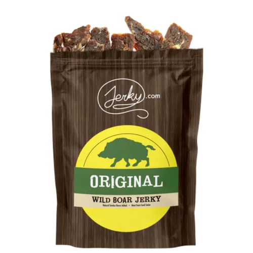 Vista 16 de Jerky 's Exotic Teriyaki Venison Jerky - Bocadillos de carne de caza salvaje, aperitivos exóticos, ricos en proteínas, totalmente naturales, sin