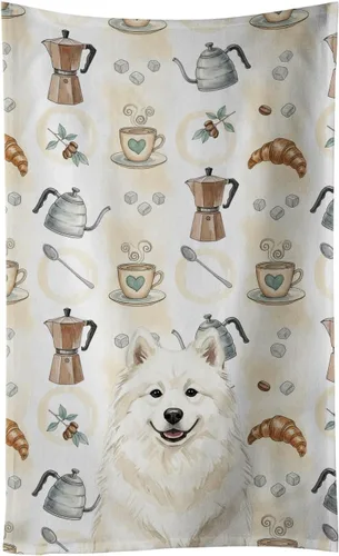 Vista 167 de Caroline's Treasures Afghan Hound - Toalla de cocina para barra de café, terciopelo frontal y lazo de algodón, lavable a máquina Sabueso afgano
