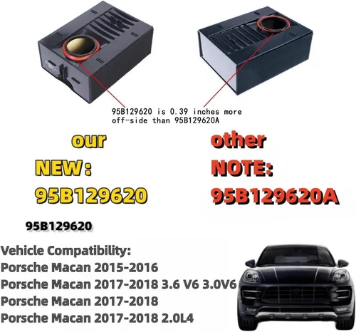 Vista 2 de GETOPAUTO 95B129620 Filtro de aire de motor compatible con PORSCHE MACAN 2014 2015 2016 2017 2018 2.0L 3.0L 3.6L