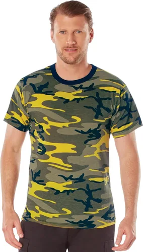 Vista 23 de Rothco Camo T-Shirt Uniforme de combate del desierto de 6