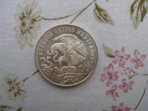 Vista 2 de MONEDA 25 PESOS PLATA LEY O.720 (JUEGOS DE LA XIX OLIMPIADA MÉXICO 1968)