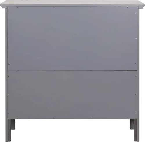 Vista 8 de eHemco Estantería de 2 niveles con 2 soportes arqueados, 29 pulgadas, gris