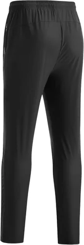 Vista 2 de Oelise Pantalones deportivos para hombre con bolsillos con cremallera, pantalones rectos para hombre, pantalones deportivos para entrenamiento