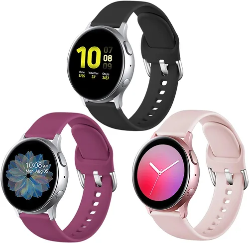 Vista 11 de Lerobo - Bandas compatibles con Samsung Galaxy Watch Active/Active 2 de 1.57 y 1.73 pulgadas/Galaxy Watch 1.65 pulgadas. Correa de reloj para Arena