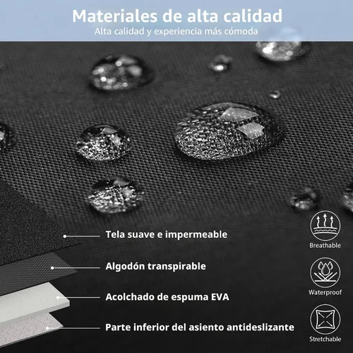 Vista 7 de CAR PASS Fundas de Asiento de Coche Impermeables Juegos Completos, Fundas de Asiento de Ajuste Universal para Coches, Juego de Fundas de Asiento