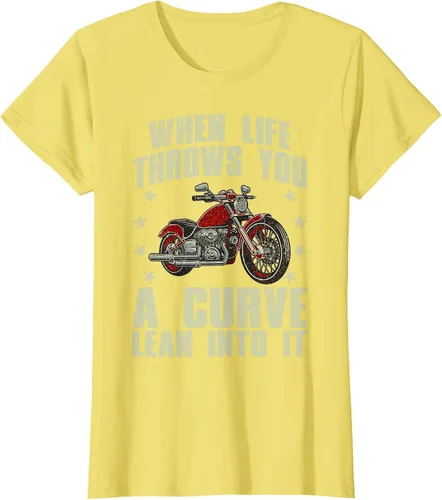 Vista 16 de Funny Motorcycle Racer Design for Men Women Motorcycle Lover T-Shirt Asphalt Grey