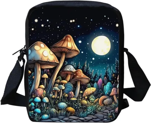 Vista 29 de HUGS IDEA Animales Cara Pequeña Crossbody Bolsos Bolso De Hombro Bandera estadounidense