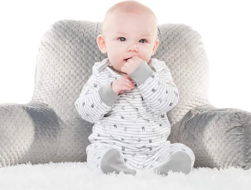 Vista 5 de Lamaze Pijama de algodón natural súper peinado para niña, con cremallera y cierre a presión, 2