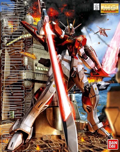 Vista 6 de Bandai Hobby Sword Impulse Gundam, Bandai Master Grade Figura de acción