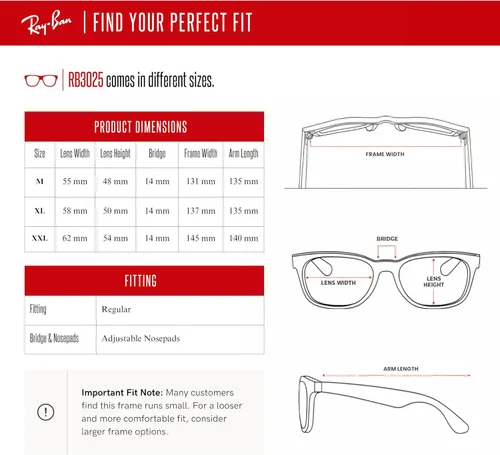 Vista 5 de Ray-Ban RB3025 - Lentes de sol de aviador de metal para hombre y mujer + paquete con kit de cuidado de gafas iWear de diseñador