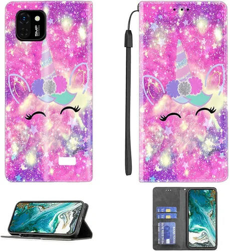 Vista 239 de jioeuinly ATT Motivate 2 - Funda compatible con ATT Motivate 2, funda con soporte abatible y cierre magnético DJS