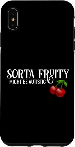 Vista 11 de Sorta Fruity Autistic Bisexual Queer Lesbian Autism Cherry Case for iPhone 16