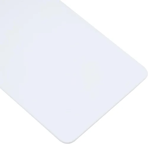 Vista 4 de Cubierta de panel trasero de plástico blanco para Samsung Galaxy A53 5G con marco de cámara trasera Cubierta de vidrio de la cámara trasera Kit