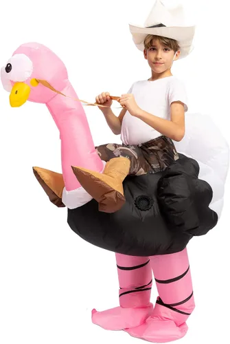 Vista 2 de Spooktacular Creations - Disfraz inflable de avestruz para Halloween