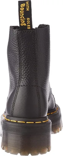 Vista 3 de Dr. Martens Botas de plataforma de piel Sinclair de 8 ojales para mujer