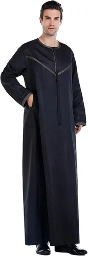Vista 2 de Kaftan for Men Thobe Muslim Clothes Islamic Clothing Moroccan Thobe Thawb
