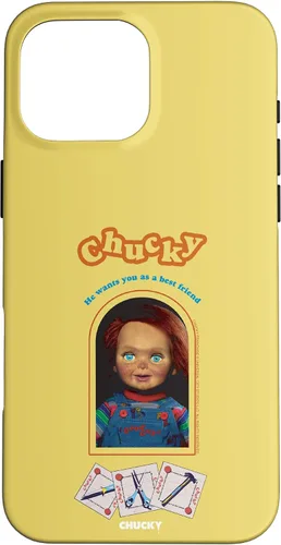 Vista 19 de Chucky Caja de estilo vintage para iPhone 17