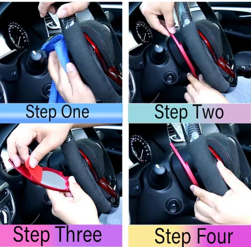 Vista 4 de Aleación de aluminio volante volante paleta extendida etiqueta accesorios para Infiniti Para Mitsubishi Outlander Para Nissan barra de extensión