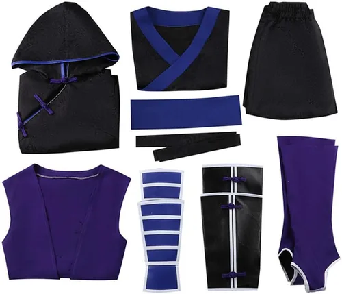 Vista 6 de Cos-Animefly Anime Scissor Seven Killer Seven Sudadera con capucha para disfraz de Halloween para adultos