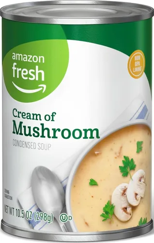 Vista 9 de Amazon Fresh, Sopa condensada de crema de pollo, 10.5 onzas (anteriormente Happy Belly, el empaque puede variar)