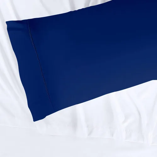 Vista 51 de Juego de sábanas de algodón de 600 hilos tamaño Queen dividido para base de cama ajustable, juego de sábanas de 4 piezas con bolsillo profundo