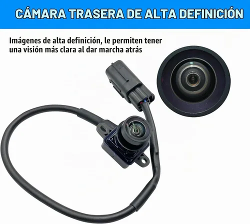 Vista 3 de Cámara de retrovisión trasera compatible con Dodge Durango 2011-2013 Jeep Grand Cherokee 2011-2013 Reverse Park Assist Backup Camera Reemplaza